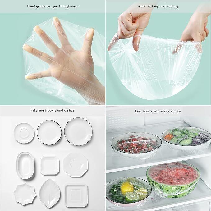 IMPORTED Pack Of 100pcs Food Cover Bag