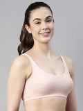 NYKD Women's Everyday Cotton Padded Sports Bra (BUY 1 GET 1 FREE ) (PACK OF 2)