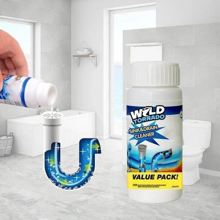 DRAINEX POWER FLOW-Instant sink & drain cleaning powder