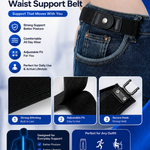 Premium Adjustable Waist Support Belt – Back Pain Relief