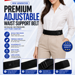 🎉 Buy 1 Get 1 FREE | Premium Adjustable Waist Support Belt – Back Pain Relief & All-Day Comfort