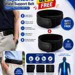 🎉 Buy 1 Get 1 FREE | Premium Adjustable Waist Support Belt – Back Pain Relief & All-Day Comfort