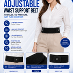 Premium Adjustable Waist Support Belt – Back Pain Relief