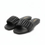 Black Elegance Slip-On Slippers