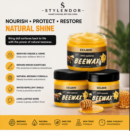 IMPORTED BEEWAX WOOD FURNITURE POLISH™ (Buy 1 Get 1 Free)