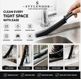 Multipurpose Hard Bristled Crevice Cleaning Brush (Buy 1 Get 1 Free)