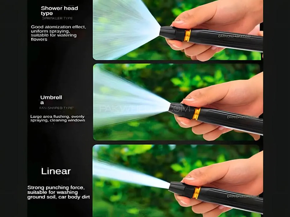 🎉 Buy 1 Get 1 FREE | Imported High Pressure Water Spray Gun – Metal Brass Nozzle | Powerful Car & Garden Cleaning