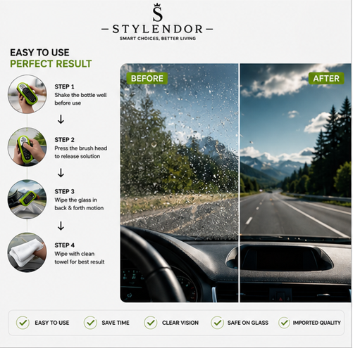 Car Windshield Cleaning (Imported Quality)