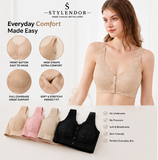 Comfortable & Convenient Front Button Bra 😍😍