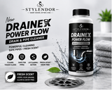 DRAINEX POWER FLOW - INSTANT SINK & DRAIN CLEANER [BUY 1 GET 3 FREE]