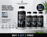 DRAINEX POWER FLOW - INSTANT SINK & DRAIN CLEANER [BUY 1 GET 3 FREE]