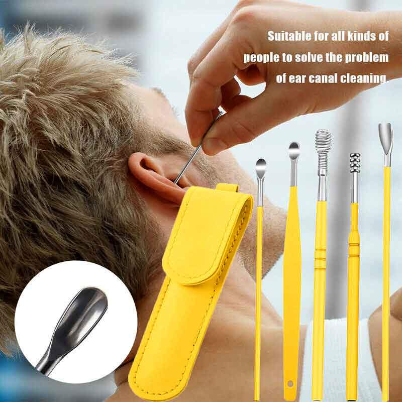 Premium Ear Wax Removal Kit – Safe, Reusable & Easy Ear Cleaning Tool Set
