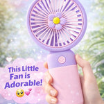 Portable Rechargeable Mini Fan – USB Cooling Fan for Home & Office