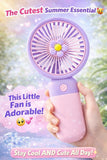 Portable Rechargeable Mini Fan – USB Cooling Fan for Home & Office