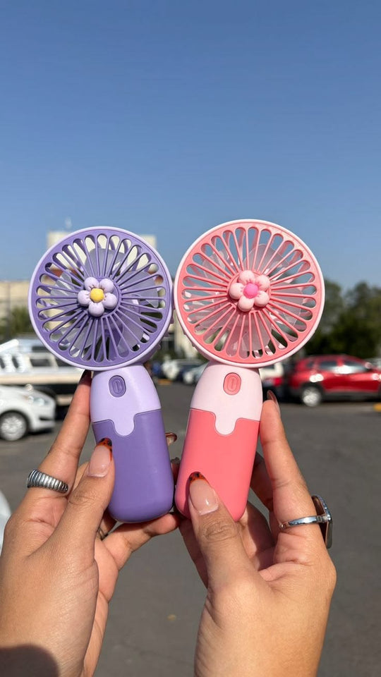 Portable Rechargeable Mini Fan – USB Cooling Fan for Home & Office