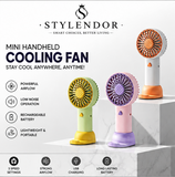 Portable Rechargeable Mini Fan – USB Cooling Fan for Home & Office