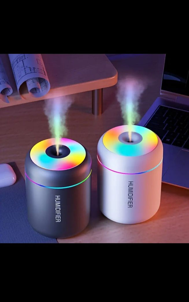 Mini Cool Mist Humidifier with LED Night Light