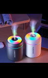 Mini Cool Mist Humidifier with LED Night Light