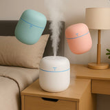 Mini Cool Mist Humidifier with LED Night Light