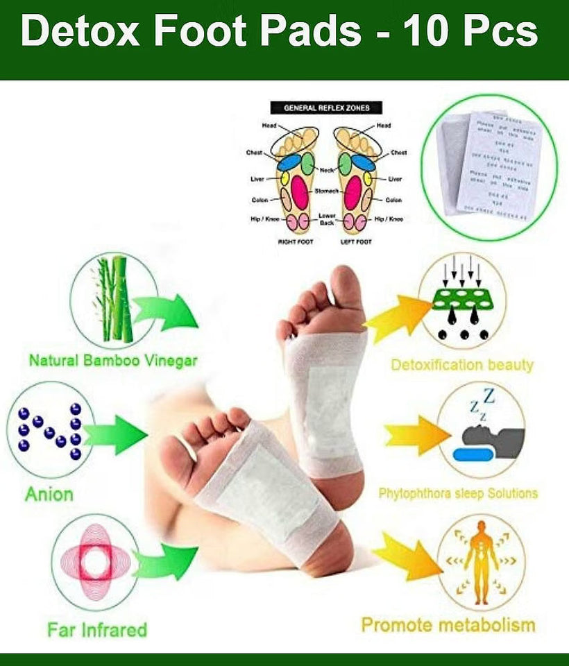Kinoki Foot Pads  ( BUY 1 GET 1 FREE),PACK OF 10+10