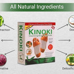 Kinoki Foot Care Pads – Natural Herbal Sleep-Time Patches