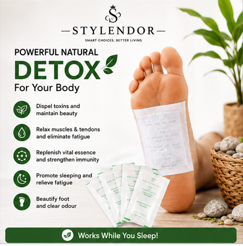Kinoki Foot Care Pads – Natural Herbal Sleep-Time Patches