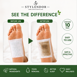 Kinoki Foot Care Pads – Natural Herbal Sleep-Time Patches