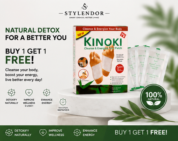 Kinoki Foot Pads  ( BUY 1 GET 1 FREE),PACK OF 10+10