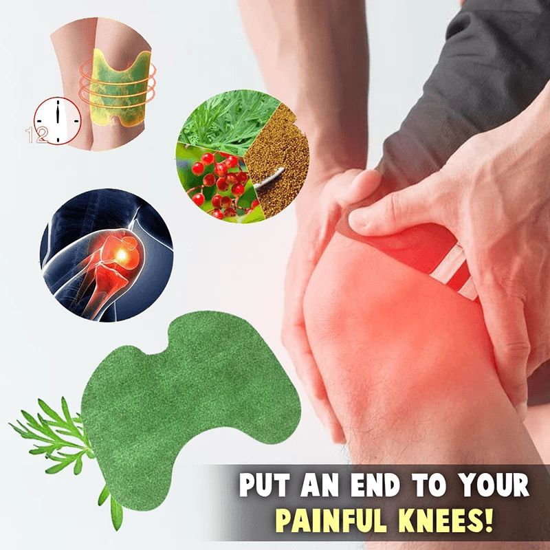 Herbal Knee Pain Relief Patch – Fast-Acting Comfort for Joints & Muscles