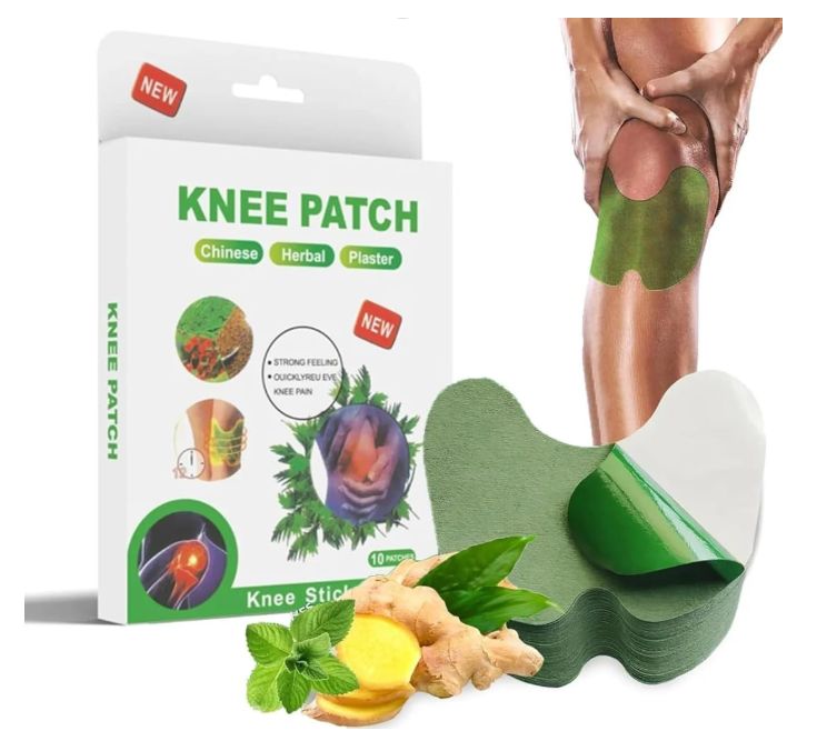 Herbal Knee Pain Relief Patch – Fast-Acting Comfort for Joints & Muscles