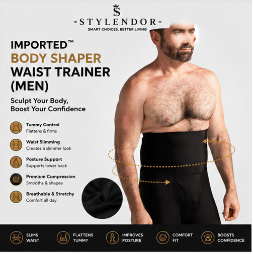 Imported ™Body Shaper Waist Trainer (MEN)