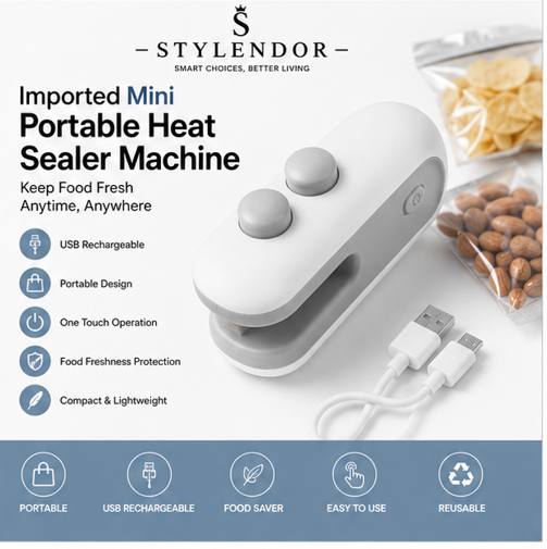 IMPORTED Mini Portable Heat Sealer Machine