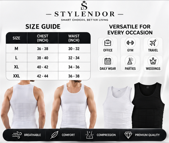 ⭐Imported™ Men Slimming Body Shaper ⭐