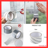 Window Mesh Repair Tape – Instant Repair for Damaged Screens