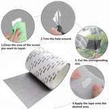 Window Mesh Repair Tape – Instant Repair for Damaged Screens